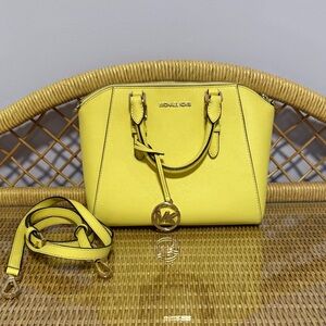 Michael Kors Vibrant Yellow Satchel